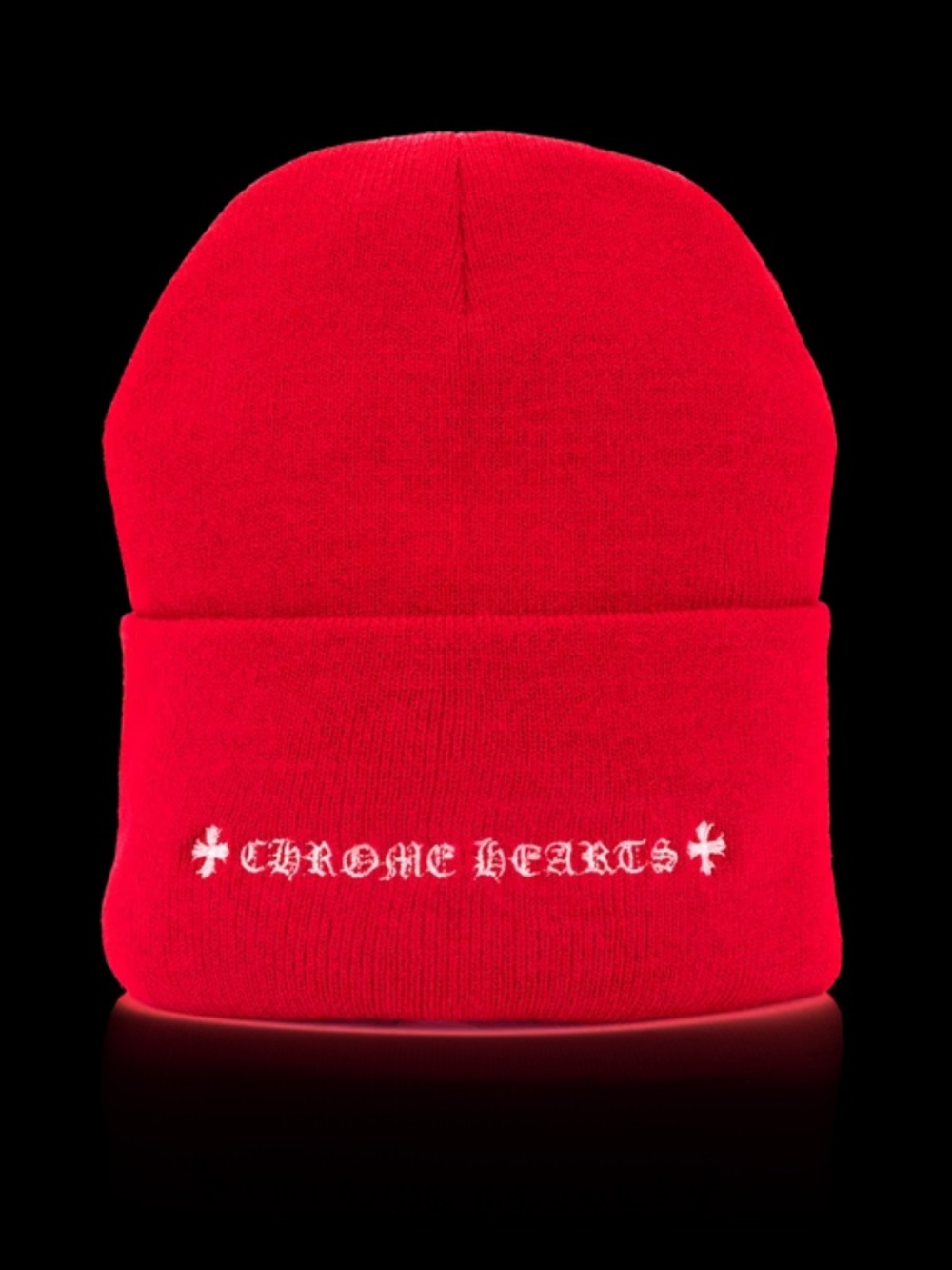 RED WATCH CAP - Picture 2 of 2